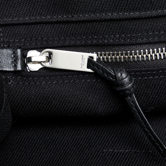 SAINT LAURENT Rive Gauche North South Tote Tote Bag - Picture 8 of 9